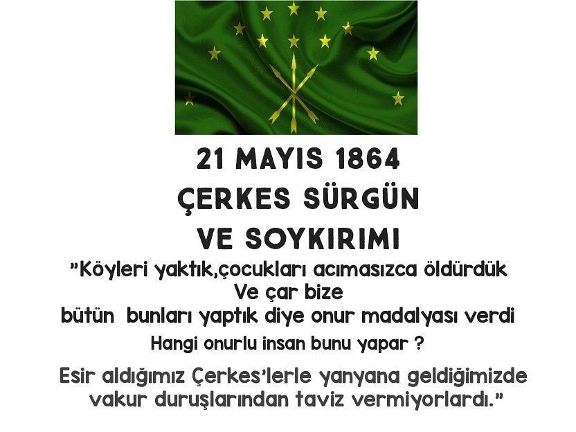 KkhcreG's tweet photo. TARİHİN EN UTANÇ VERİCİ , İNSAN OLANIN İNSANLIĞINDAN UTANACAĞI ACILARI YAŞADIK.
ÖLDÜK ,  EĞİLMEDİK. 
ÖLDÜK ,  DİRİLDİK
U N U T M A D I K !
#ÇerkesSoykırımıVeSürgünü https://t.co/6So3JT8qTU