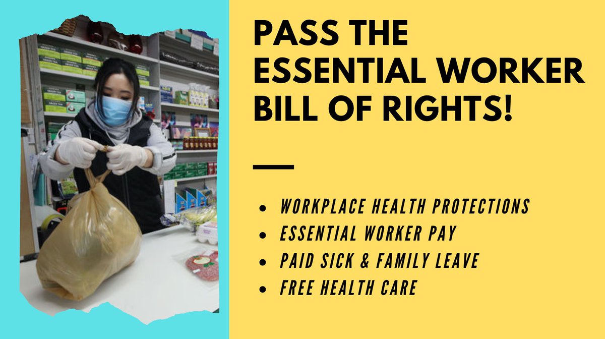 MuslimAdvocates's tweet image. These are our community members &amp;amp; they all deserve respect. 

Call the Senate TODAY &amp;amp; demand an Essential Worker Bill of Rights at 1-833-933-0204. 

#ProtectEssentialWorkers