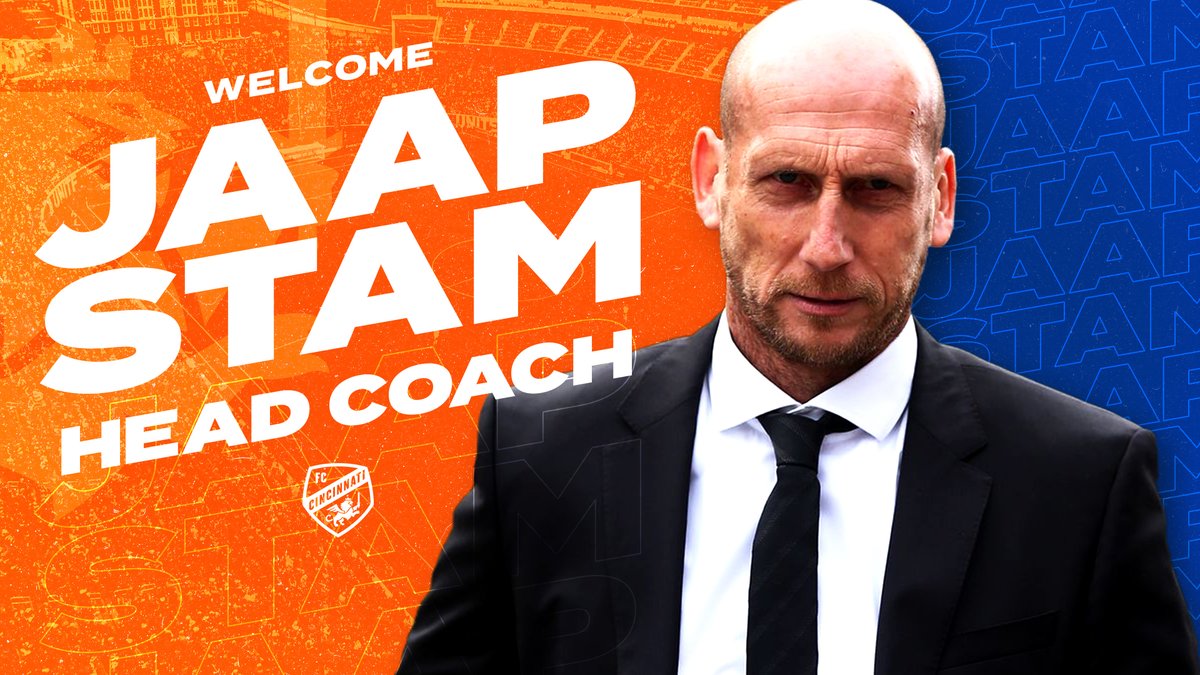 fccincinnati's tweet image. ICYMI: Join us in welcoming our 𝘢𝘤𝘵𝘶𝘢𝘭 new head coach, Jaap Stam. #FCCincy 

📰: fccincy.com/WelcomeJaap