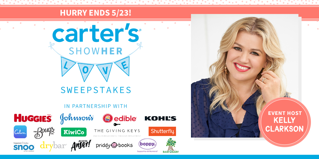 skiphop's tweet image. HURRY, mamas and mamas-to-be! Registration for our BIGGER THAN BIG VIRTUAL BABY SHOWER HOSTED BY KELLY CLARKSON ends 5/23! REGISTER NOW to be 1 of 100 moms invited to this exclusive event. Link in bio. Terms and conditions apply. See Official Rules. bddy.me/3cdhkLV