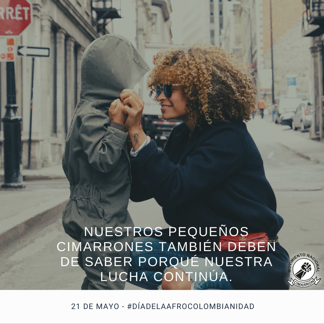 MovCimarron's tweet photo. #DíaDeLaAfrocolombianidad Este día también se conmemora con los niños. Debemos enseñarles porqué la lucha de nuestros ancestros cimarrones por la inclusión y por el respeto de nuestros nuestros derechos, son razones para que se sientan orgullosos de decir ¡#AfroSoy! https://t.co/B97ho3IWyD