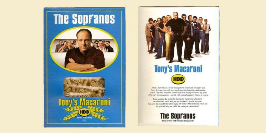 AxisPromo's tweet photo. #TBT #TheSopranos exclusive macaroni & pasta sauce
ππ₯« #AXISmade
These exclusive promo items were made to promote
@HBOβs The Sopranos 2nd season in #2000! These items are strictly collectors items now & arenβt recommended to eat. #ThrowBackThursday #promotionalItems #custommade https://t.co/NlCEmvrOlH