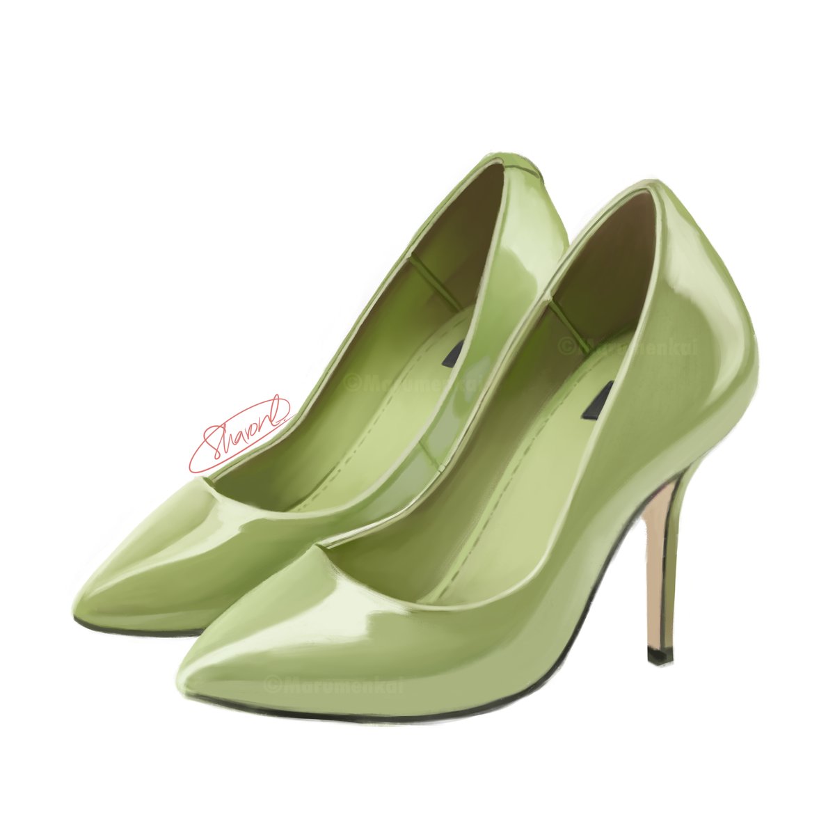 Marumenkai's tweet photo. finally posting these shoes here heheh// I had a bit of fun doing this as practice,,💚

[ #art #artwork #reference #painting #digitalart #illustration #artpractice #referencepainting #original ] https://t.co/OiK4xA3oyI