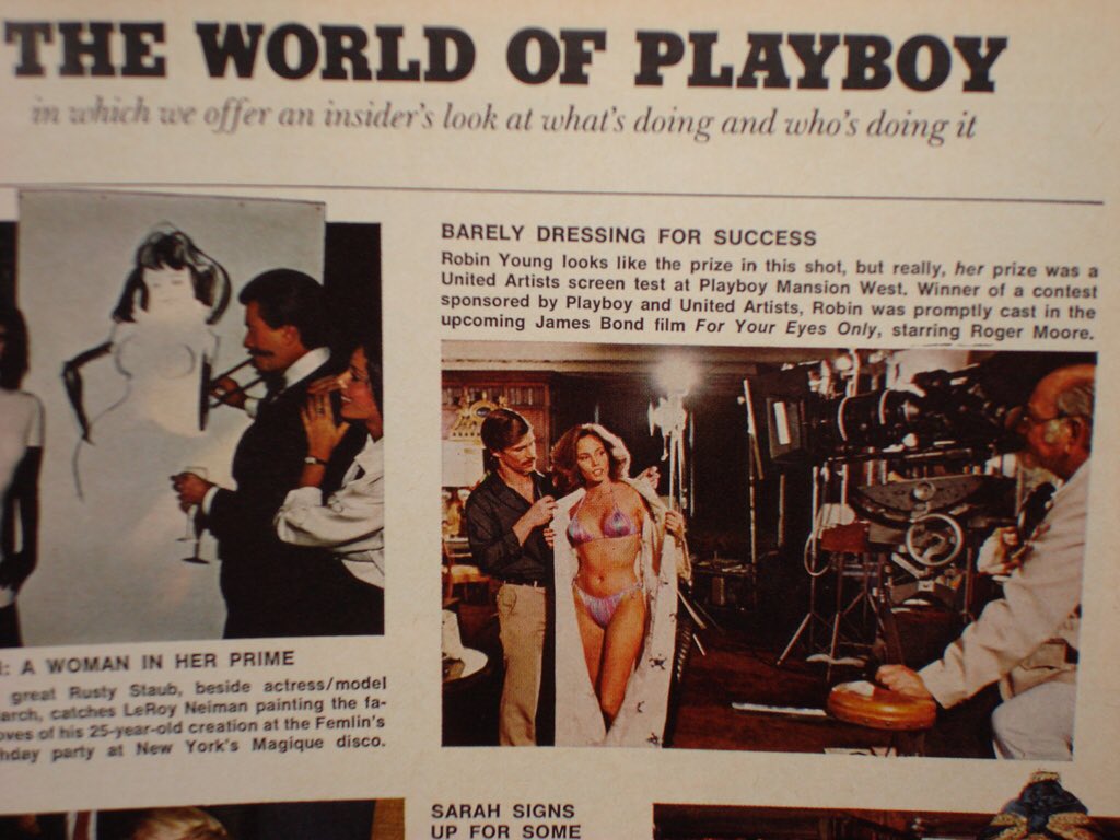 Playboy robbin young Playboy Archives
