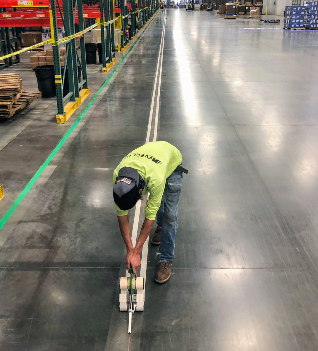 EvercorInc's tweet image. We recently completed this indoor pedestrian walkway for a client. Safety is at the forefront of everyone&apos;s minds now but, in our industry, it has always been a top priority for those who need to #WorkUninterrupted.