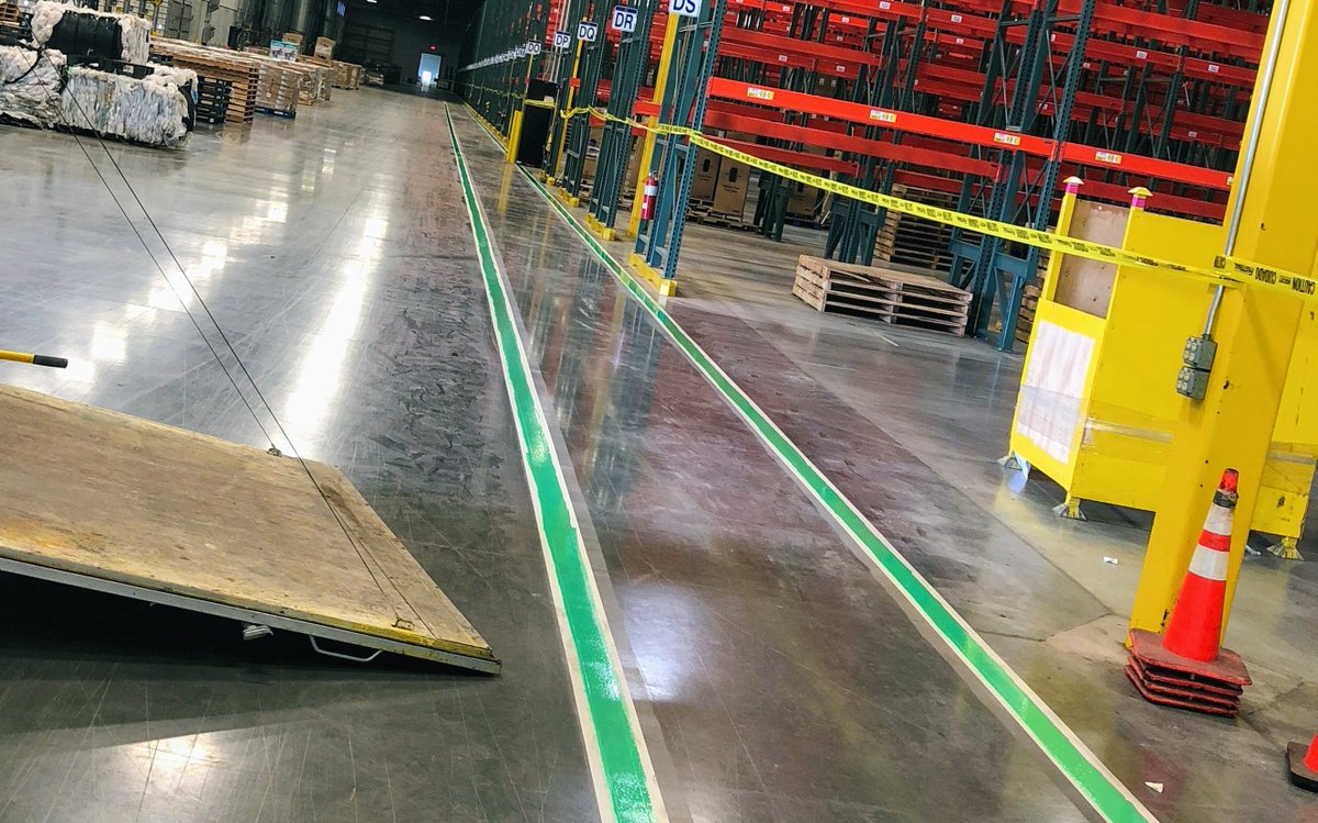 EvercorInc's tweet image. We recently completed this indoor pedestrian walkway for a client. Safety is at the forefront of everyone&apos;s minds now but, in our industry, it has always been a top priority for those who need to #WorkUninterrupted.