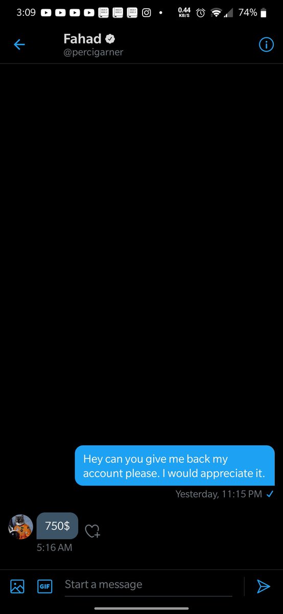 23_jump_man's tweet photo. This is great @TwitterSupport please help. https://t.co/ZBMNJmmLOq