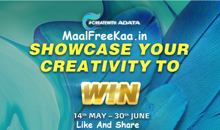 MaalFreeKaa's tweet photo. #Creation #Contest Win #ADATA Prizes
#CreateWithADATA #ContestAlert #WorldWide
#Play Here #MaalFreeKaa
https://t.co/VMfDG2t7or https://t.co/Ovf2isa4Pi