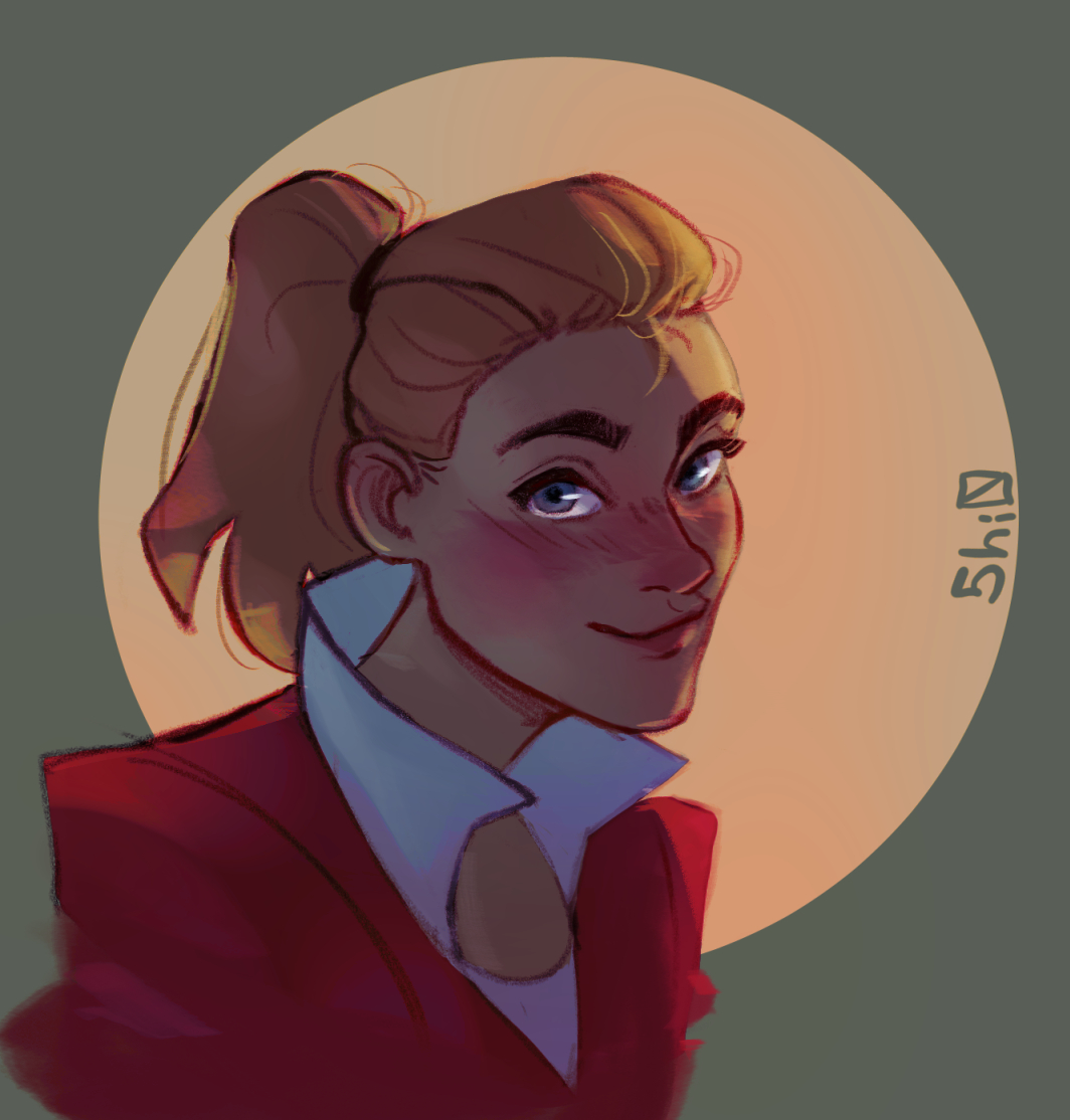 It started as a warm up but I ended up doing a portrait and I don't regret anything, I love her #Shera #spop