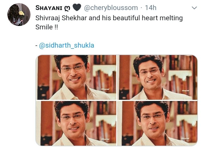  @sidharth_shukla The expression king!! The actor whose eyes are ocean of emotions!! Whose cuteness and heart melting smile have won millions of heart!! Whose aura is unmatchable!! And he as  #ShivrajShekhar has depicted all these qualities which lead him to win our hearts!!