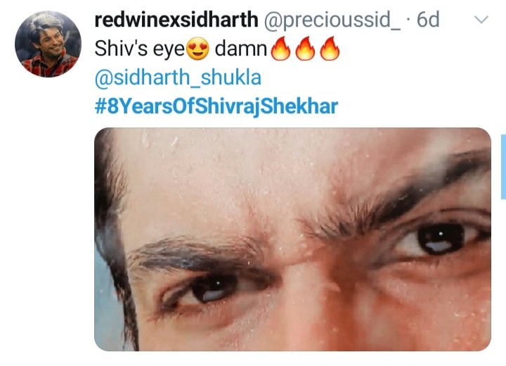  @sidharth_shukla The expression king!! The actor whose eyes are ocean of emotions!! Whose cuteness and heart melting smile have won millions of heart!! Whose aura is unmatchable!! And he as  #ShivrajShekhar has depicted all these qualities which lead him to win our hearts!!