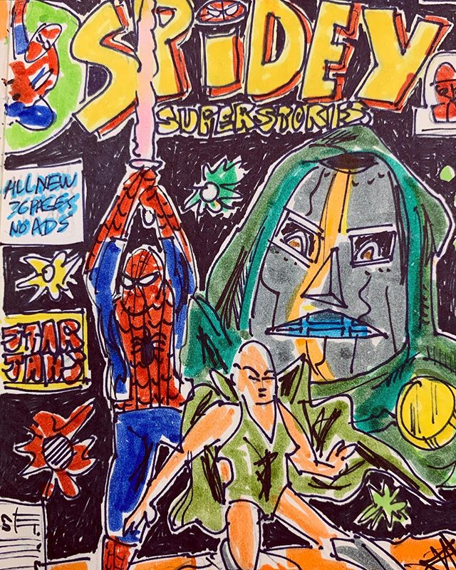 speedofmonsters's tweet photo. “Star Jaws”. Spidey Super Stories #31. 1974. https://t.co/1AwFPf7avv