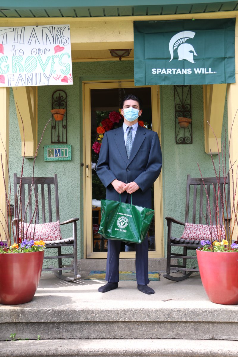 Thank you <a href="/WEGroves/">W. E. Groves HS</a> family! We love you all! Congratulations, Nick #ClassOf2020 #classof2020strong @MDZLeadership <a href="/BirminghamPS/">Birmingham Schools</a> <a href="/othamianBPS/">Othamian Peterson</a> <a href="/JJKon14/">Jennifer Kondak</a>