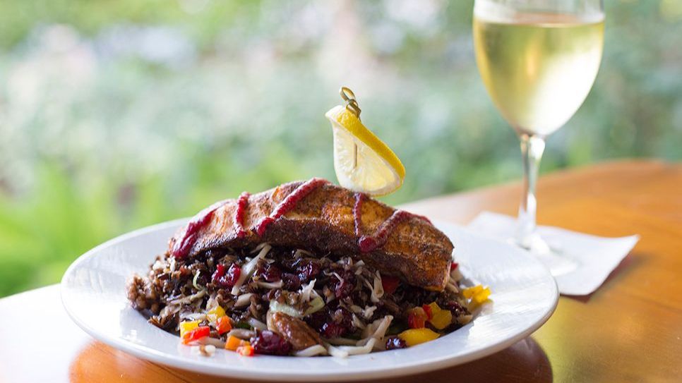 Stop by Cip's and enjoy a relaxing meal. Try our delicious Cranberry Salmon Salad. How about a cool drink to go along with it? 
Indoor and outdoor seating available or call all us for take out! 
#cips #cipsplace #sanibel #seeyaatcips #lunch #dinner #tropicaldining