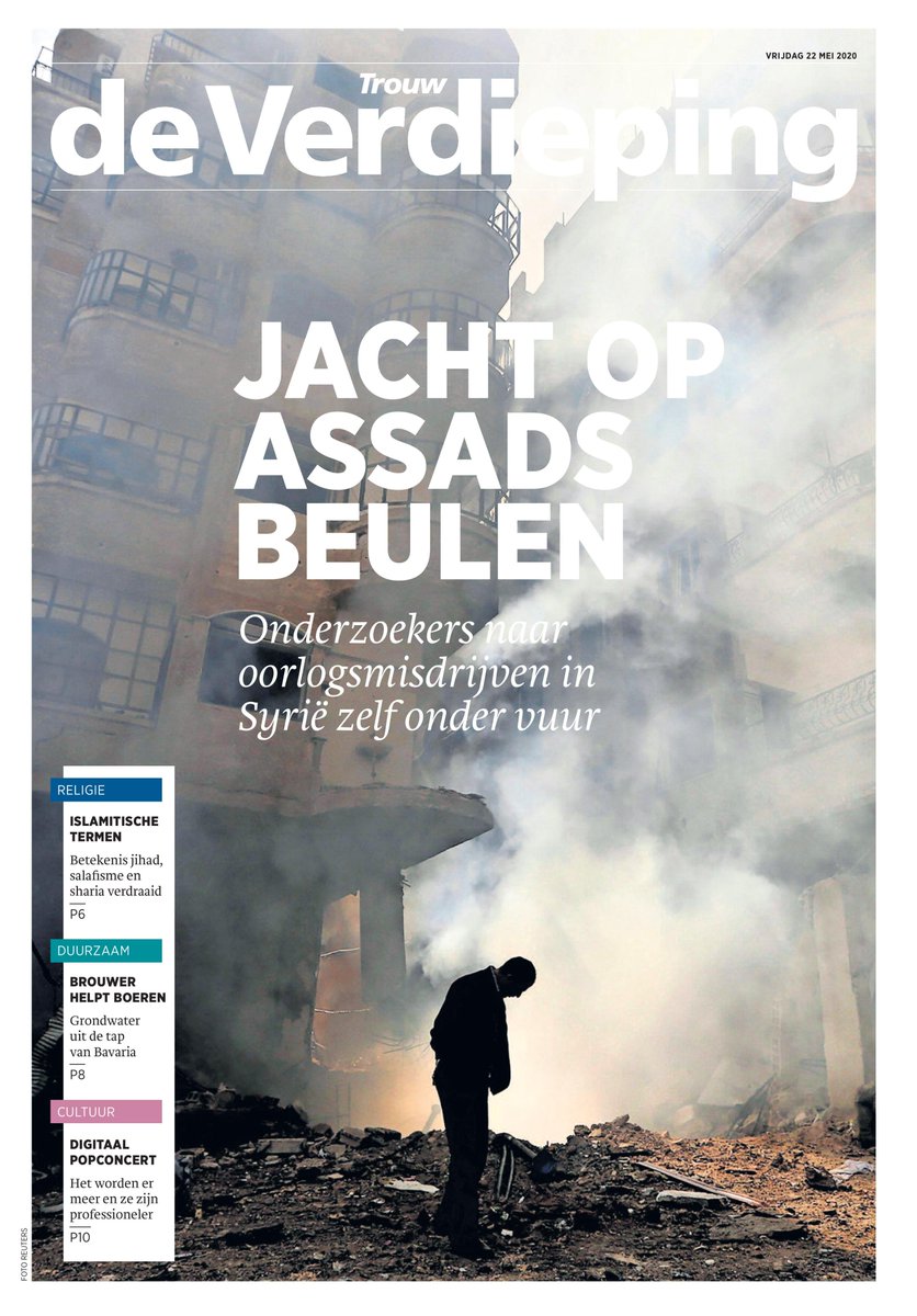 arjenvanderziel's tweet photo. SNEAK PREVIEW: #OLAF, de fraudebestrijdingsdienst van de #EU, constateert grootscheeps financieel gesjoemel bij onderzoek naar #oorlogsmisdrijven in #Syrië. Lees er vrijdag meer over in de Verdieping, het achtergrondkatern van @trouw.

#CIJA #BillWiley #recht #strafrecht #oorlog https://t.co/IhzfjNF3qL
