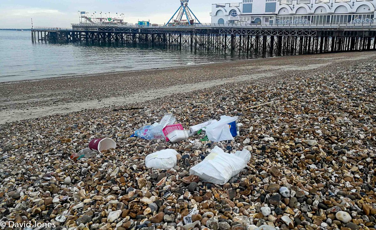 JustOneOcean's tweet photo. We have had cleaner air, cleaner seas &amp; less pollution over the last few months. I had hoped that we all might recognise how the earth will benefit if we change our behaviour &amp; take more care of the #environment. Sadly I was mistaken. 😢 #Southsea #littering #plasticpollution https://t.co/LXLOOZL54u