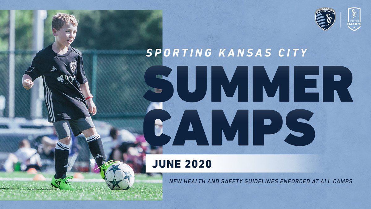 sportingkcyouth's tweet photo. We are excited to announce a new line up of SKC Summer Camps across the Kansas City metro starting up June 1! All camps will enforce social distancing and new health and safety guidelines.

Learn more » https://t.co/xi0mJXYZBa https://t.co/7IUA9SYmts