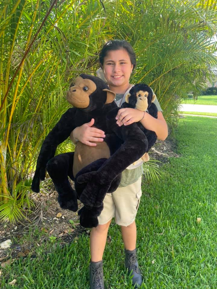 BEteaching's tweet photo. @JaneGoodallInst I love how she brought Jane Goodall to life during our virtual People Fair to commemorate our "People Who Inspire Me" unit. https://t.co/gN6Uu1Zq8y