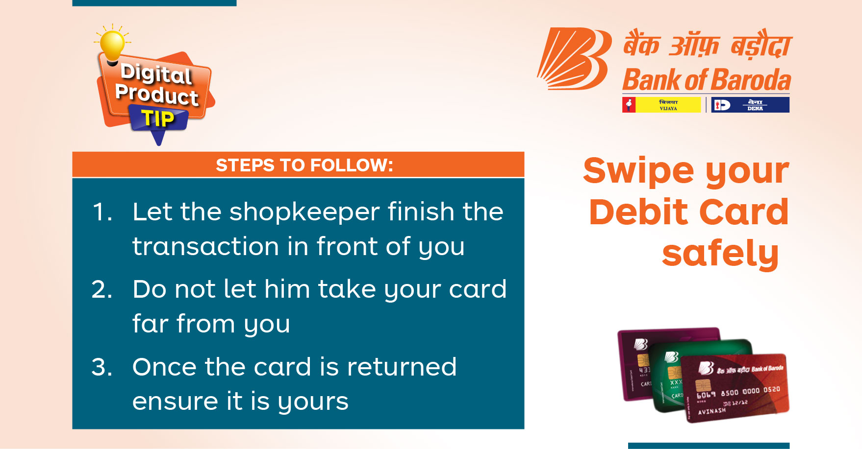 Bank of Baroda on Twitter "Enjoy faster and safer shopping when you shop using your 