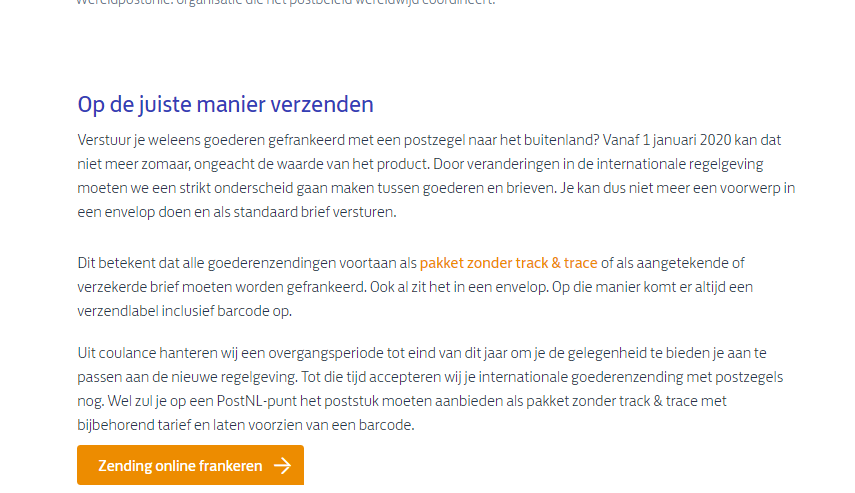 Clip vlinder alarm draadloos PostNL on Twitter: "@chrismans123 Die geldt als je nog postzegels overhebt  van vorig jaar. Dan kun je de zending aanbieden op een PostNL-locatie, zij  zullen dan alsnog een barcode voor je toevoegen." /