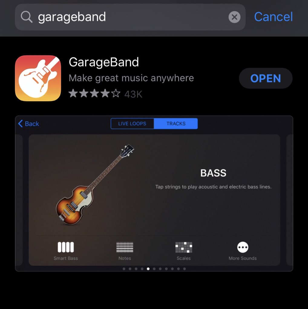 You’re going to need these two apps -Disclaimer: I’m not sure but I think GarageBand costs money, I’ve had it for a long time so I don’t know how much it is. Also this is a iPhone tutorial.
