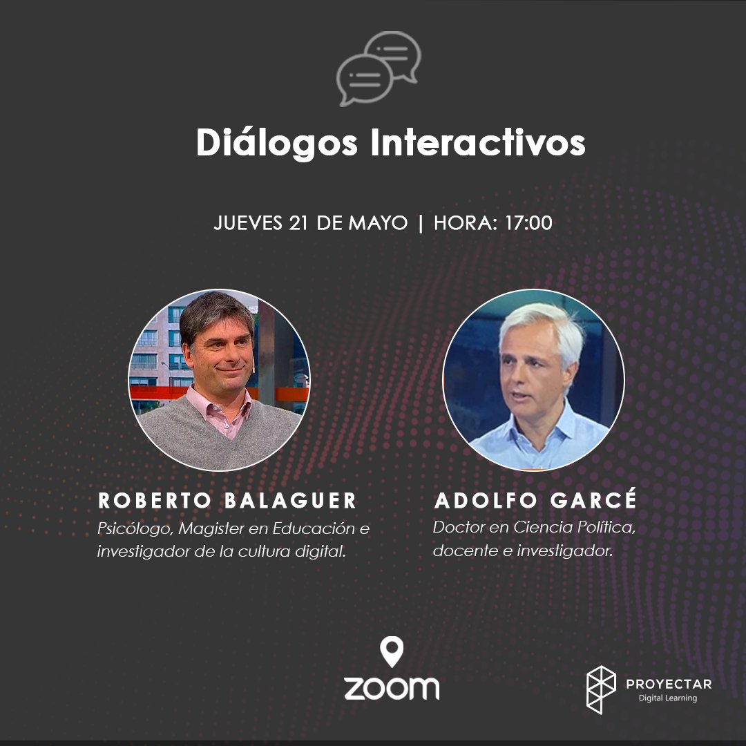 proyectar_learn's tweet photo. ¿No tuviste tiempo para hacer el pre-registro?,
No te preocupes, te compartimos el enlace para ingresar a nuestro webinar de dialogos interactivos con Roberto Balaguer y Adolfo Garcé.
¡Te esperamos! https://t.co/7mC1kyRU8v https://t.co/KQKH1Pmu4c