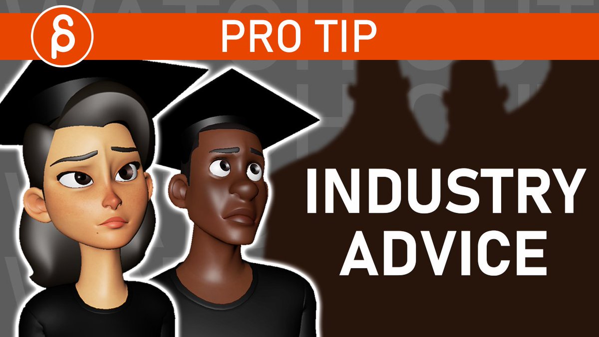 New series, PRO TIP! And starting off with a reality check and industry advice for graduating animation students. The TLDR?

THIS INDUSTRY SUCKS. Why? Watch the clip:

youtube.com/watch?v=_GtH4F…

#animation #protip #Graduation2020