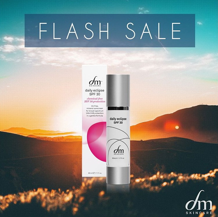 dmSkincare_ 🌞FLASH SALE🌞

We’re offering 25% off our all natural, oil-free Daily Eclipse Sunscreen May 21-31st using code SAFESUN25

dmskincare.com

Rules: Code is product specific. Customer cannot combine codes &amp; promotions for another discount.