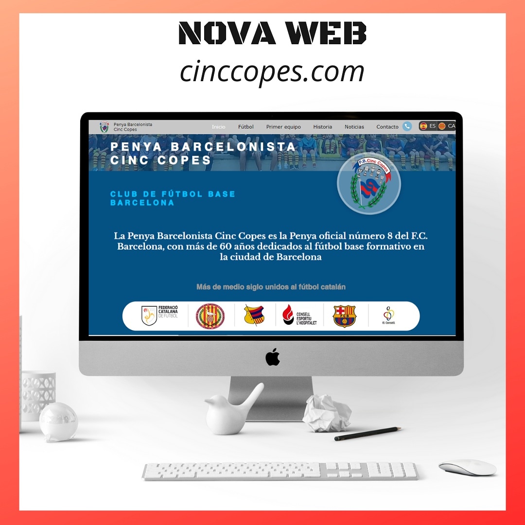 pbcinccopes's tweet photo. 💻 TENIM NOVA WEB!

📌 No esperis més i entra a https://t.co/dy5K6LAlqk per gaudir de la nova pàgina web del club!

🤝 Ajuda'ns a millorar la web dient-nos que t'ha semblat a l'apartat de "contactes"

#somel5 #blaugranes 🔵🔴 https://t.co/5OI6pZXyzJ