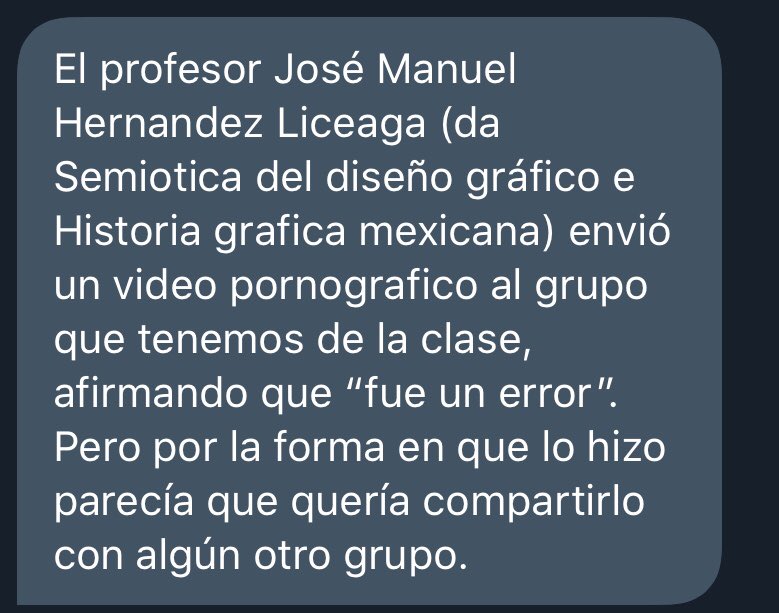 MeTooCUAAD's tweet photo. José Manuel Hernandez Liceaga. https://t.co/N6Vk1wOtdK