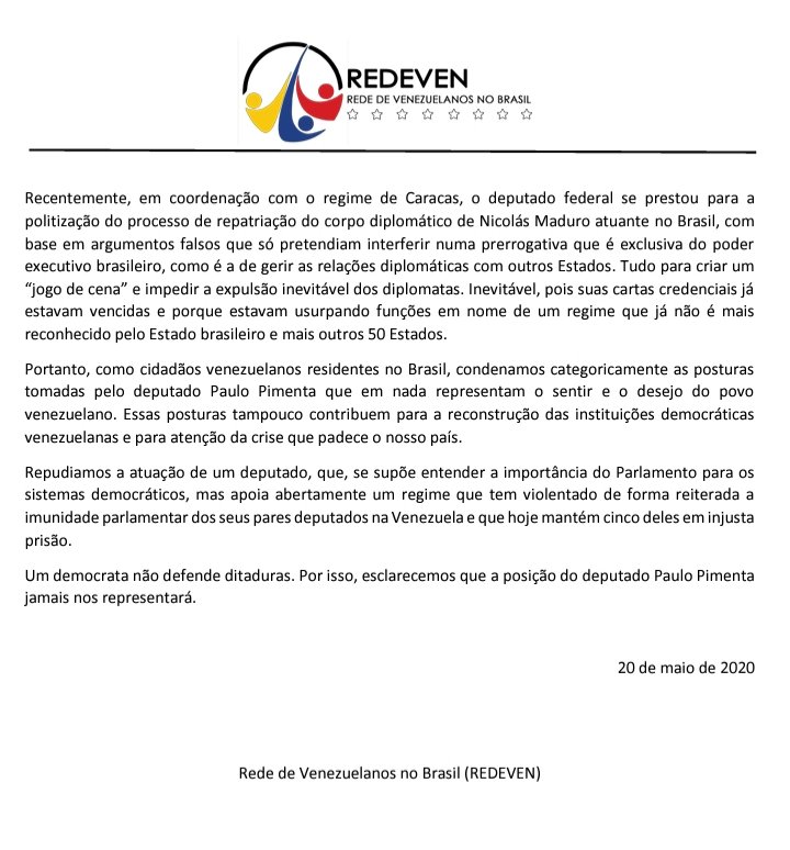 isaheidi1's tweet photo. O dep. Paulo Pimenta @DeputadoFederal defende uma ditadura que é
responsável pela maior crise migratória na história das Américas https://t.co/HTaWymdQjL