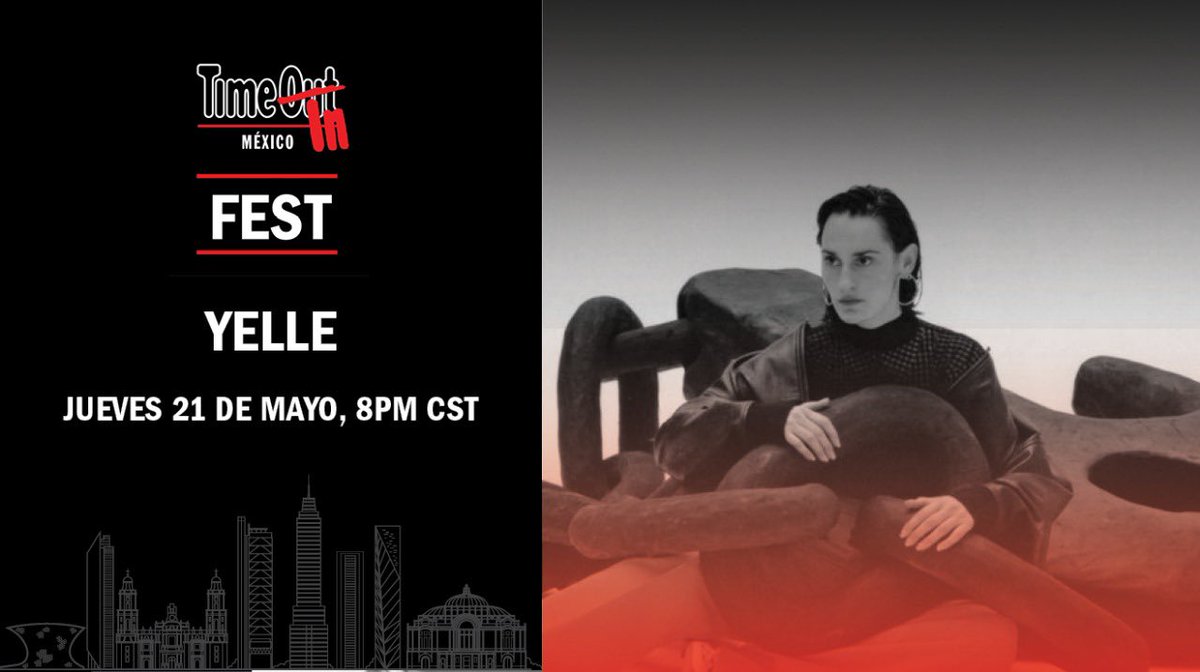TimeOutMexico's tweet photo. Prepárense para un djset de dance floor con @yelle, hoy a la 8pm desde nuestro Facebook. #TOMFest #QuedateEnCasa
👉🏽https://t.co/9kCr7AcoWE https://t.co/9pgQfpWuDF