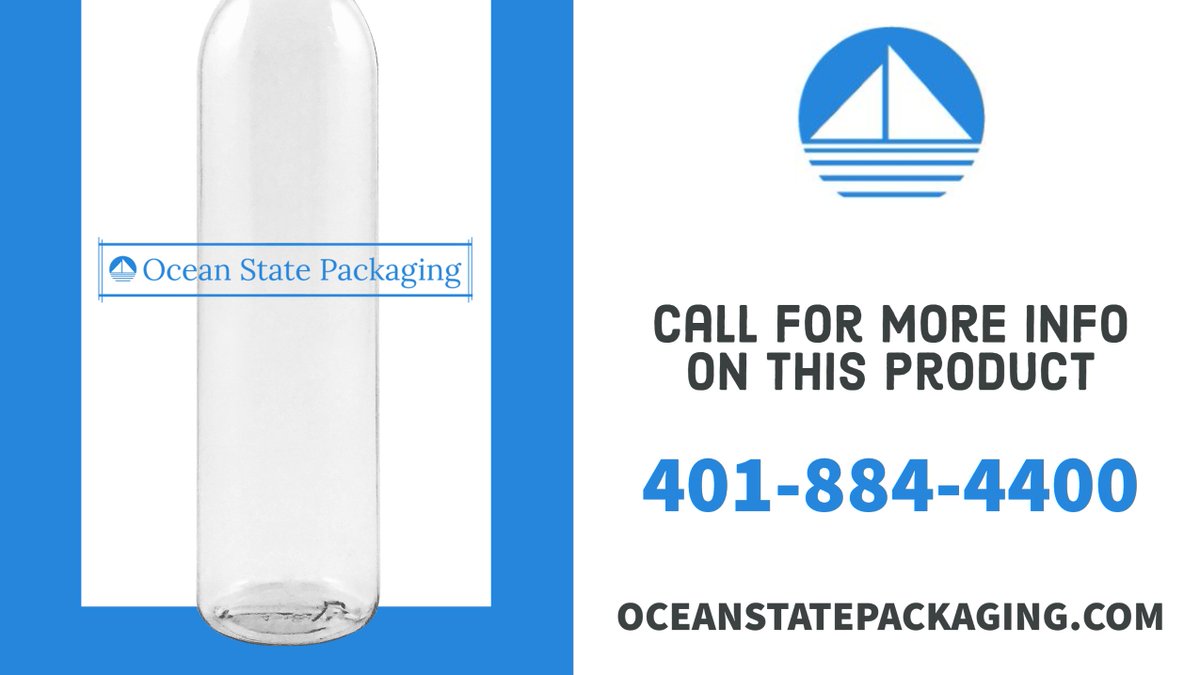 6 OZ PVC BULLET
Visit our website to see all the products.
Ocean State Packaging is your one-stop source for quality plastic packaging products.
#PackagingProducts