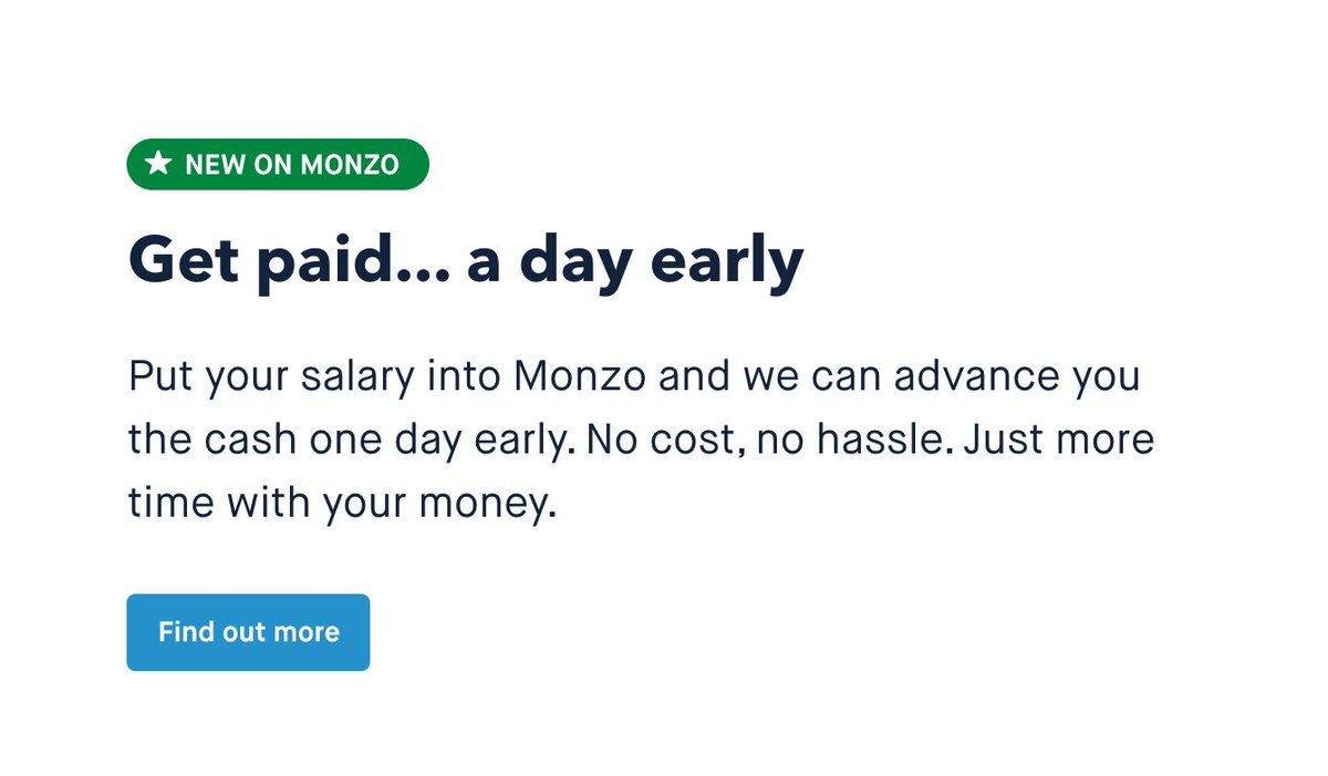 2/ Chime -> ACH ArbDirect Deposit ACH takes 2 days to settle but risks associated with ACH failing are ~0 unless the employer is going bankrupt.Chime used this arb for their 2-day early salary to blue-collar workers & is now the #1 neo bank. Monzo & Varo are playing catchup