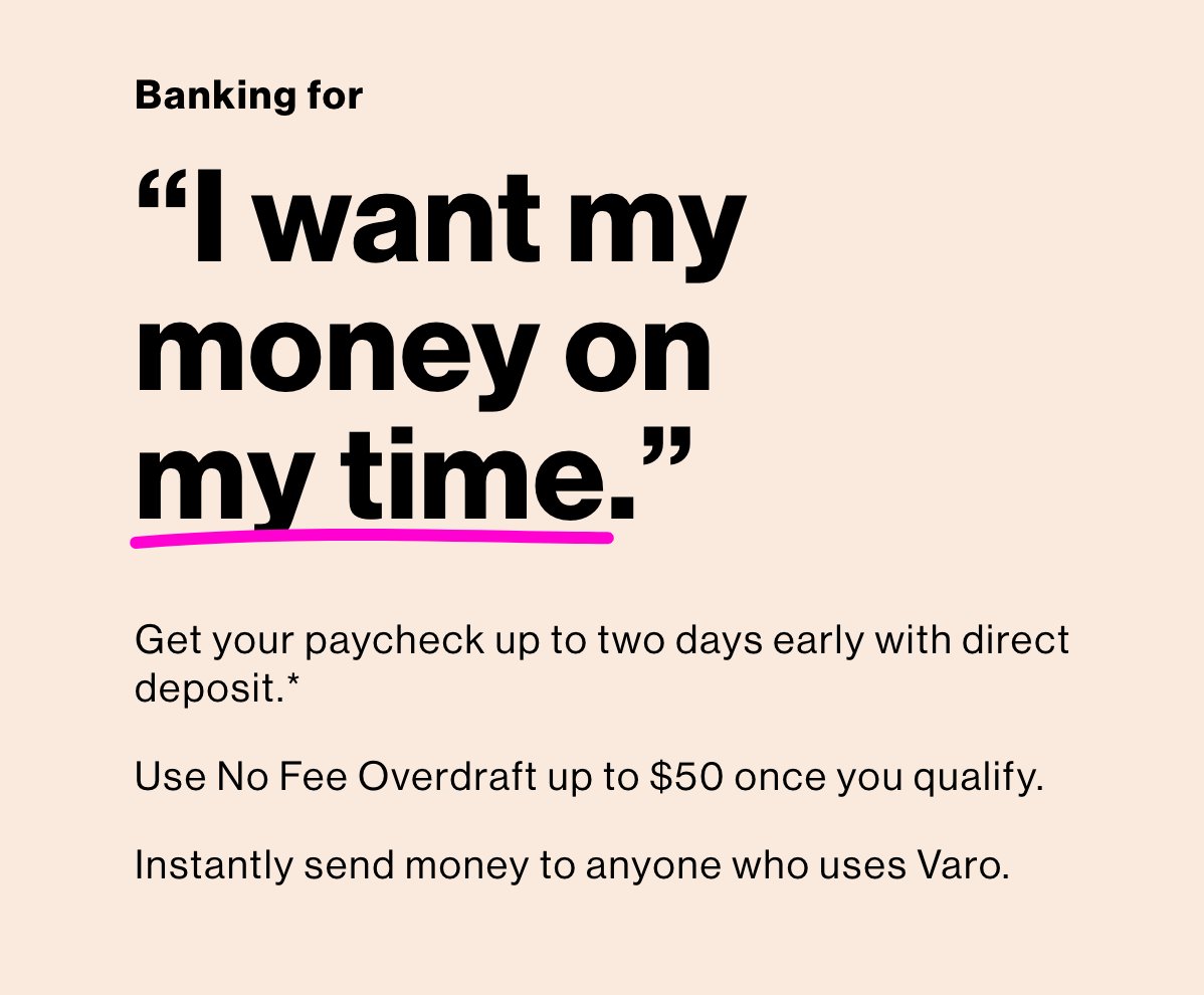 2/ Chime -> ACH ArbDirect Deposit ACH takes 2 days to settle but risks associated with ACH failing are ~0 unless the employer is going bankrupt.Chime used this arb for their 2-day early salary to blue-collar workers & is now the #1 neo bank. Monzo & Varo are playing catchup