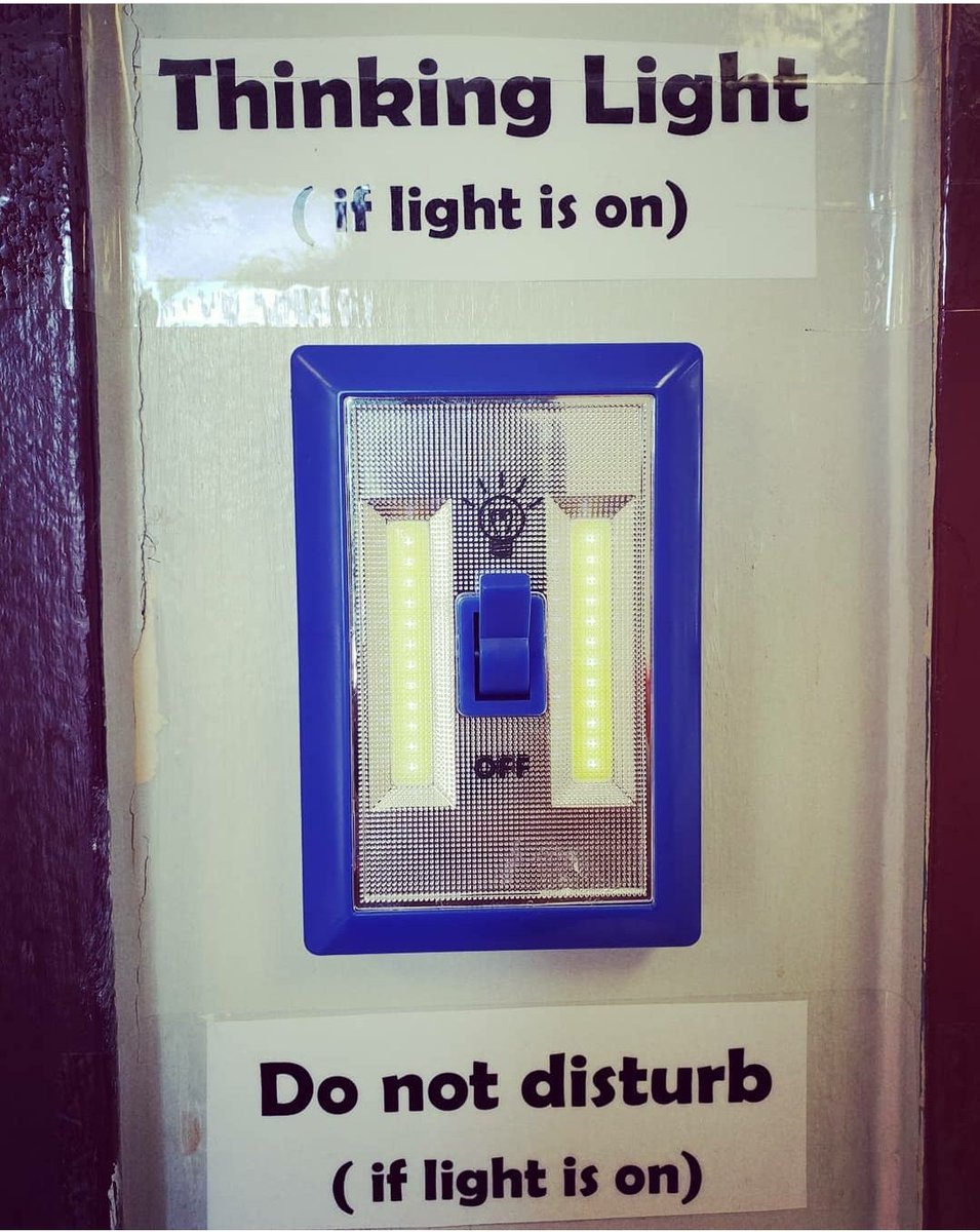 DrLewis_PBLDiva's tweet photo. Teaching Tip Thursday: Quiet on the set! Do not disturb my reading stars if this light is on π.Found this @fivebelow I think it's a nightlight but I transformed it into our do not disturb light. Teachers how else could you use this? #thinkinglight #teachershelpingteachers https://t.co/XWD2lFfsuJ