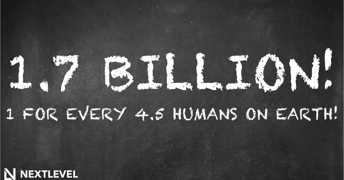 NextLevelCan's tweet image. There are approximately 1.7 BILLION WEBSITES GLOBALLY TODAY! That's 1 for EVERY MAN, WOMAN &amp;amp; CHILD IN CANADA, THE UNITED STATES &amp;amp; EUROPE-COMBINED + +! 

That's 1 WEBSITE for EVERY "4.5 HUMANS" ON EARTH! 

How on GOD'S GREEN EARTH ca... #DEVELOPER #DATASCIENTIST #ARTIST #NextLevel