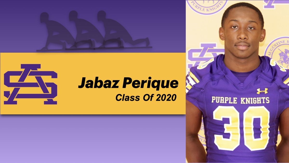 StAugnola's tweet photo. This week we celebrate our senior spring student-athletes... Now Class of 2020 graduates. Today we honor the members of our track and field team. The St. Augustine community salutes your unity, sacrifice, and resilience now more than ever. #StAugStrong #classof2020 #PurplePride https://t.co/sdrMbvascy