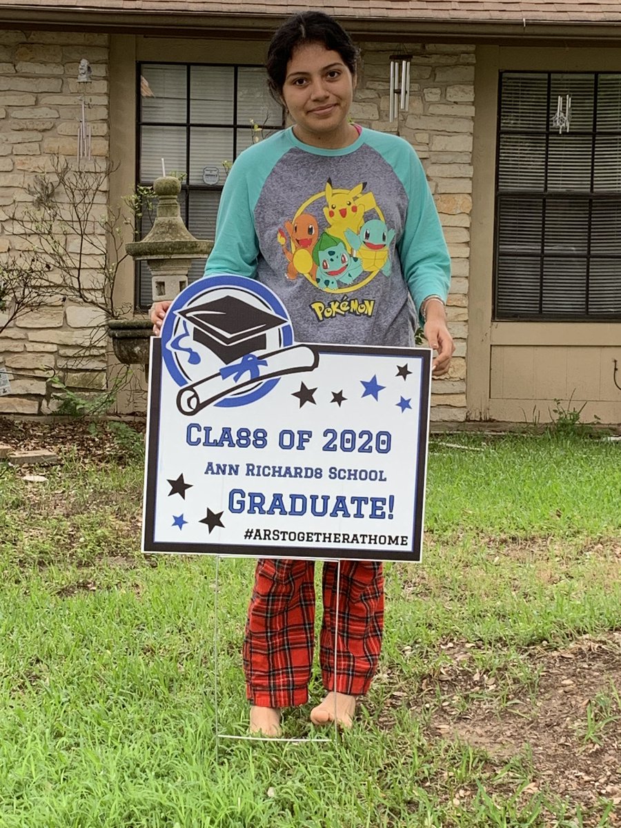 We love our Ann Richards Seniors! 100% are graduating from high school, 100% admitted to college. They are amazing!!! #ARStogetherathome #annproud #starsmart