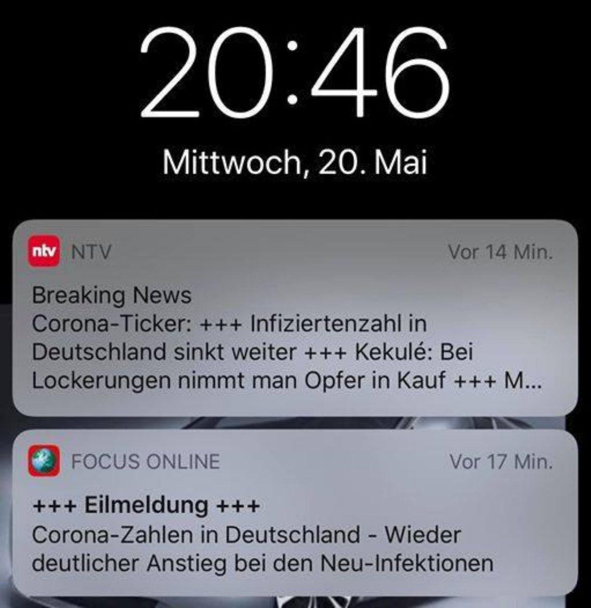 Mhm die Medien sind die pure Wahrheit.
#Covid_19 
#CoronaVirusDE