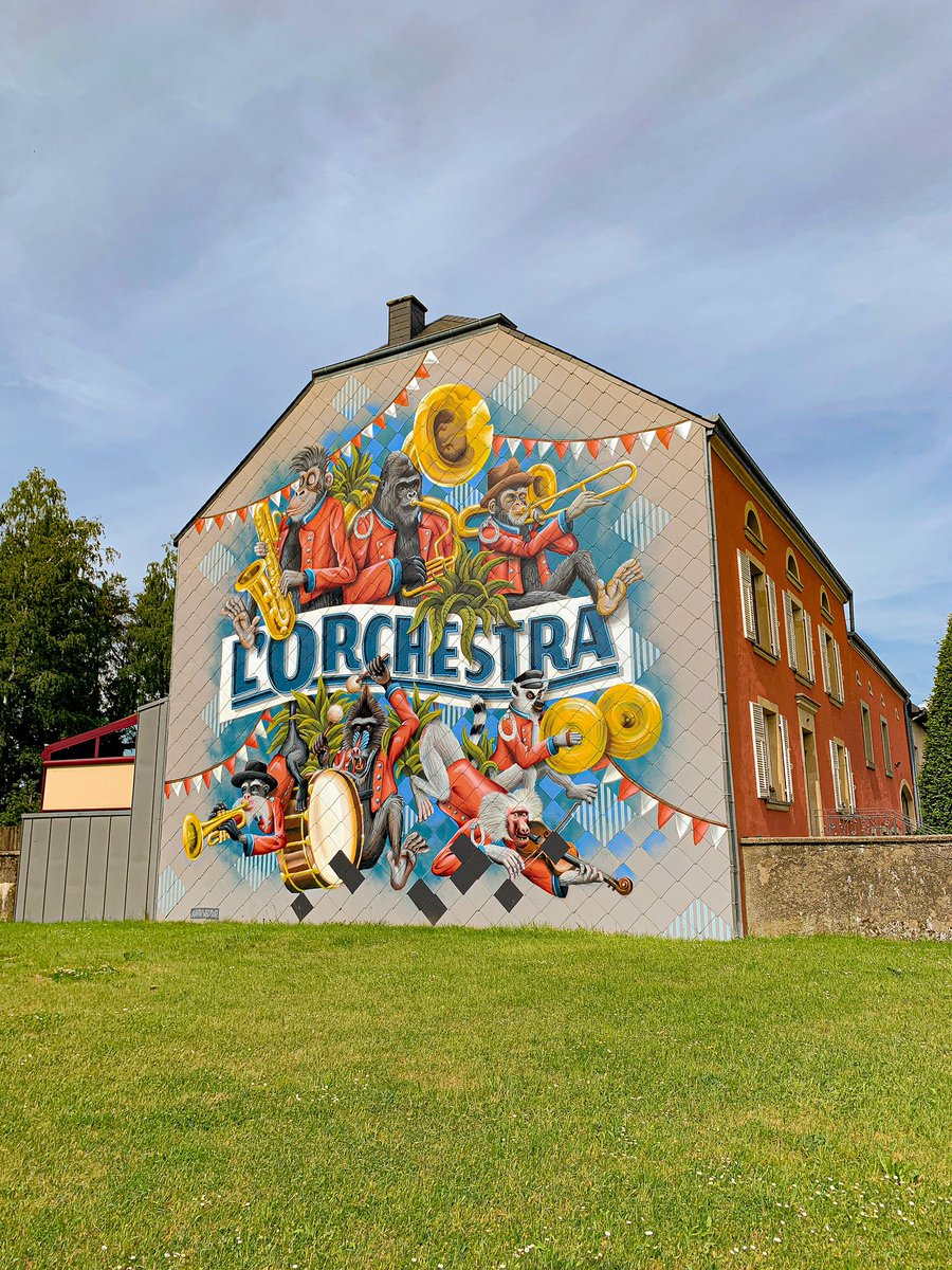 EmilieNanty's tweet photo. Belle découverte de #StreetArt aujourd’hui dans les rues de #Khaler au #Luxembourg ! @luxembourginfo https://t.co/FQTbOexj9w