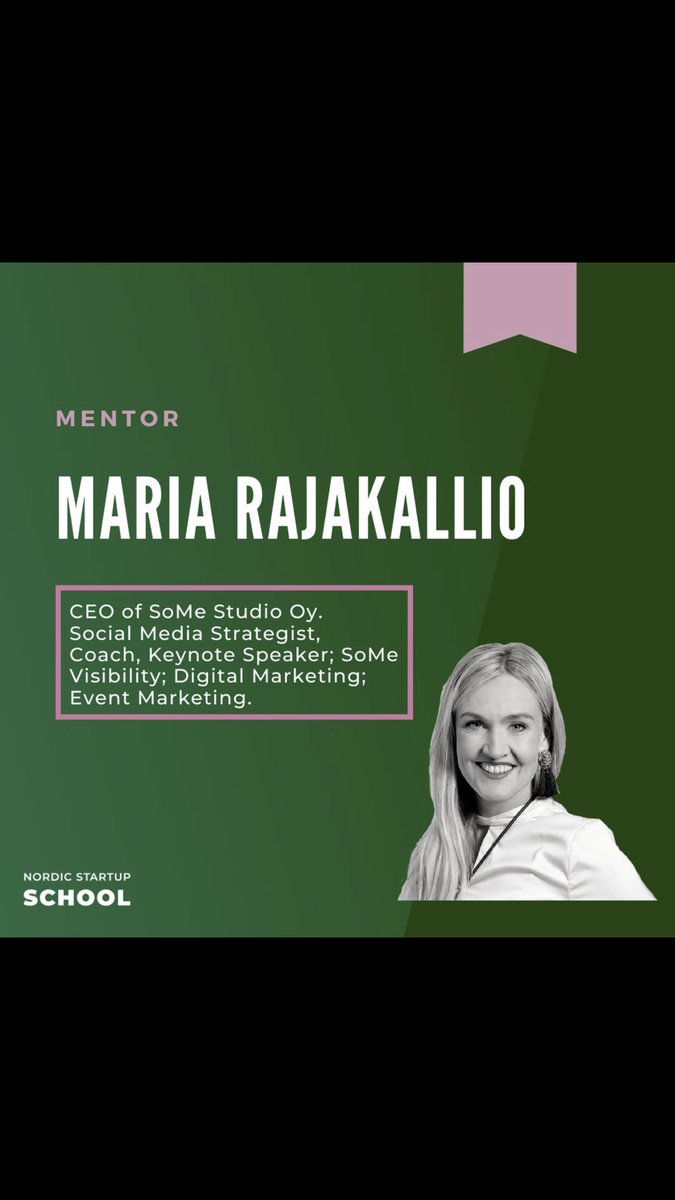 I’m honoured to be a mentor at <a href="/SchoolStartup/">Nordic Startup School</a> this year.
So nice to be able to help some new rising companies on their way to success. Also 👍 to work with the other mentors t.ex. <a href="/ippe/">Ilkka Kaikuvuo</a> <a href="/terentjeff/">terentjeff</a> <a href="/aarnikotiranta/">Aarni Kotiranta</a> Troy Woodson, Dan Palmer. #yrittäjyys #mentorointi #startups
