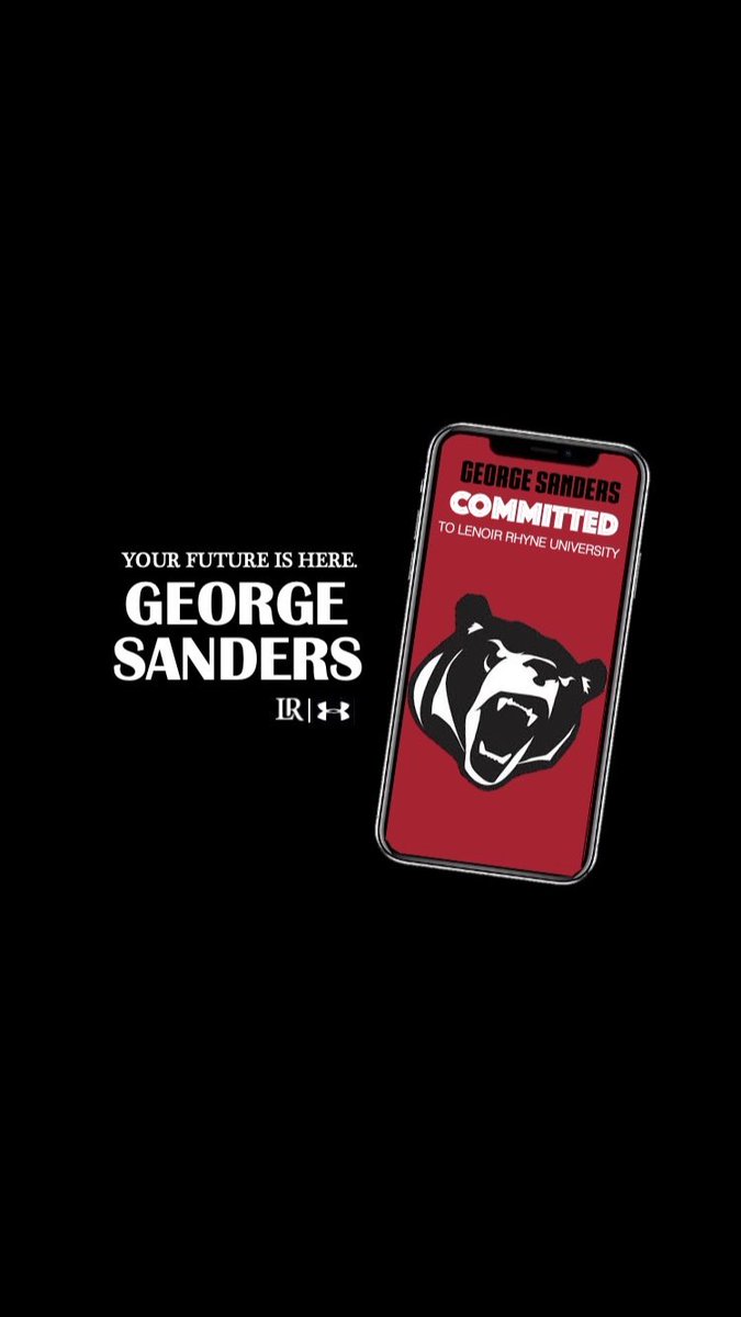 Georgesanders50's tweet photo. So thankful to announce my commitment to Lenoir-Rhyne University to further my academic and athletic career; I’d like to thank my family, friends, teammates, and coaches for the endless support they’ve given me to get to this point in my life. #GoBears #HailPV https://t.co/tcgQn0aKi8