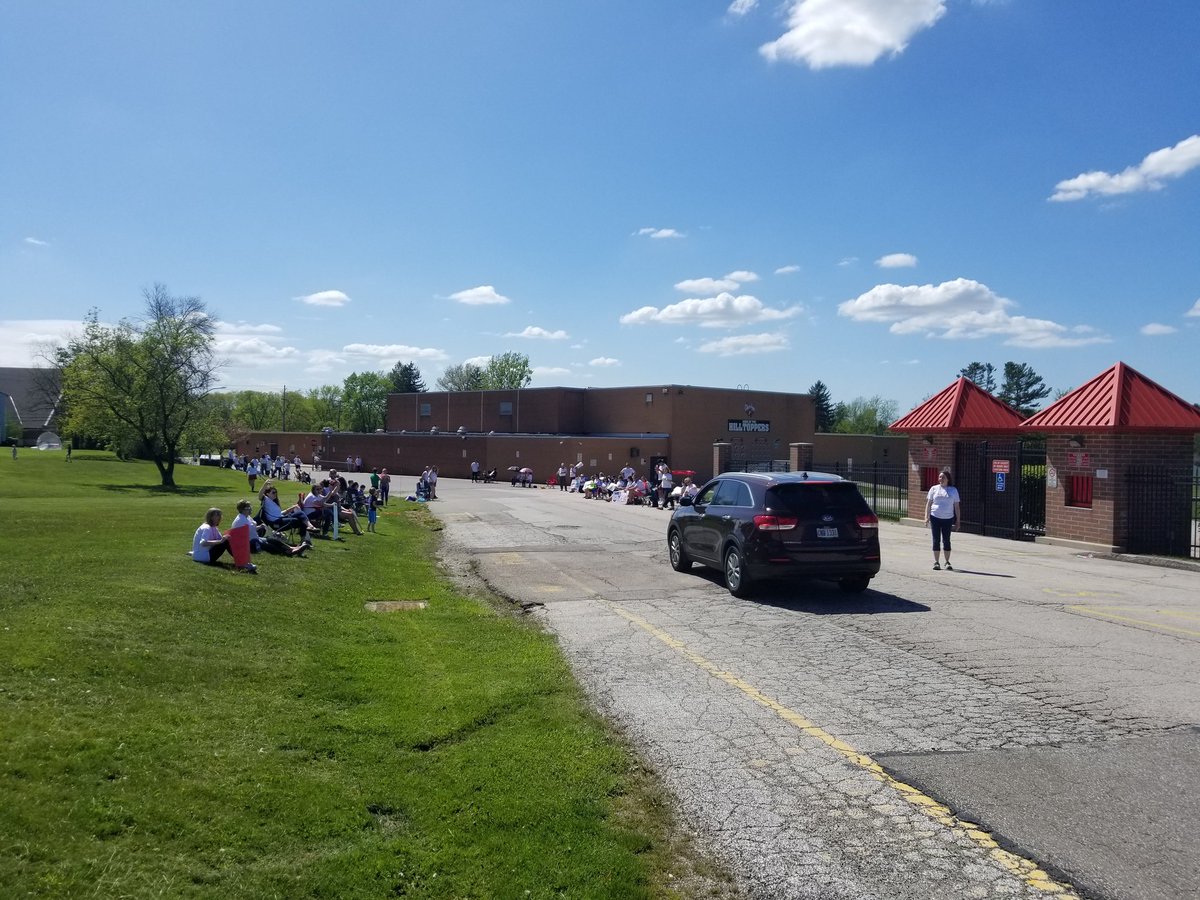CMS Seventh Grade Wave-Off in full swing! #WEARECHARDON