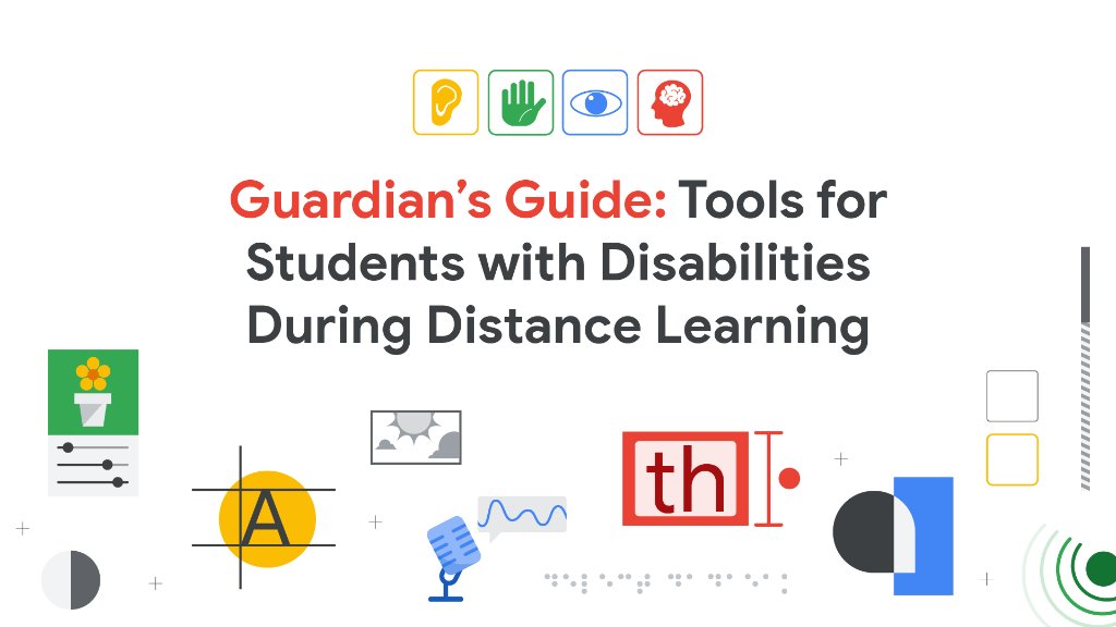 Featuring step-by-step instructions, this in-depth guide is a great resource for parents &amp; guardians to learn how to enable the built-in accessibility tools in #GSuiteEdu and #Chromebooks during #RemoteLearning: goo.gle/3cSmbCA. #DistanceLearning #a11y #GAAD