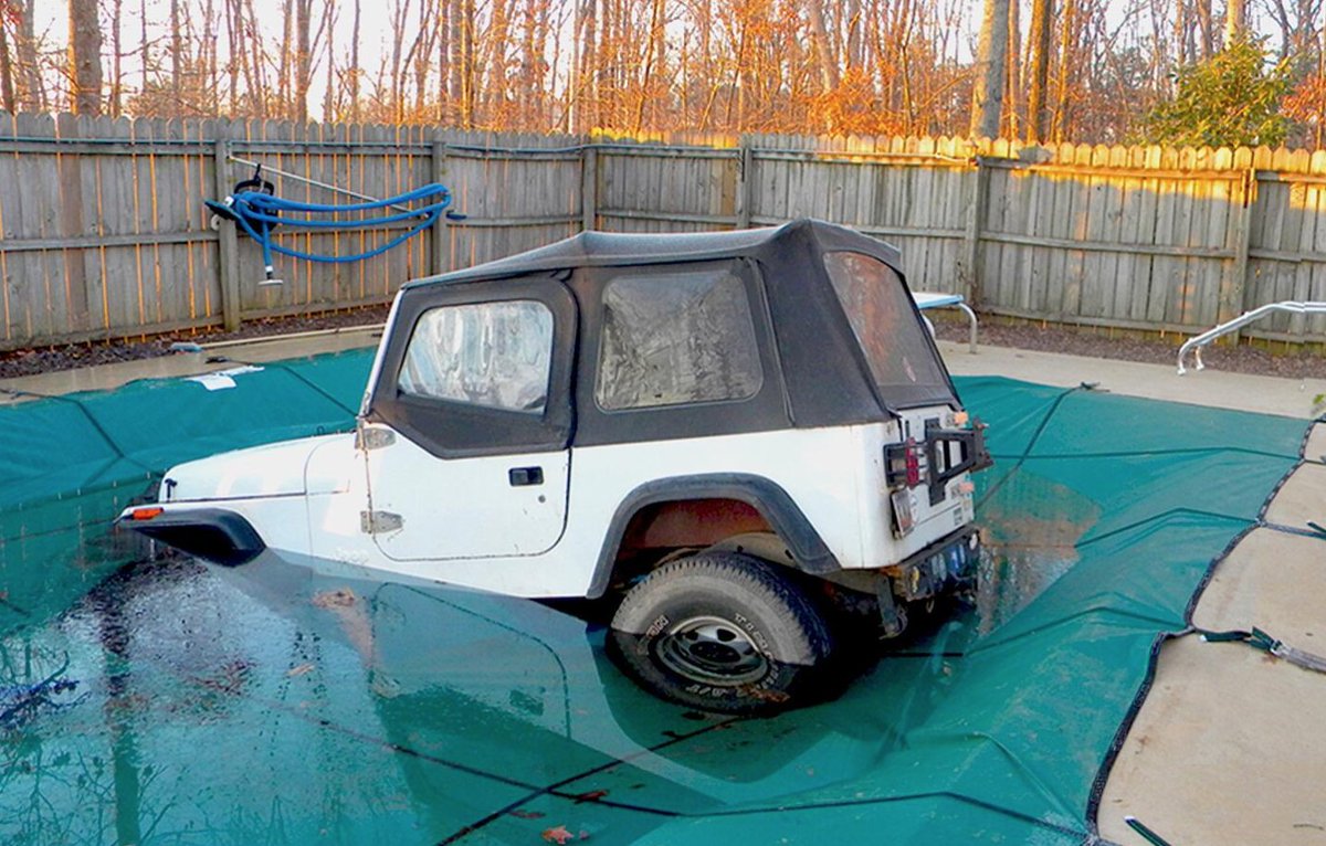 If you are doubting just how strong swimming pool covers actually are - take a look at these real-life examples hubs.ly/H09Kj-k0