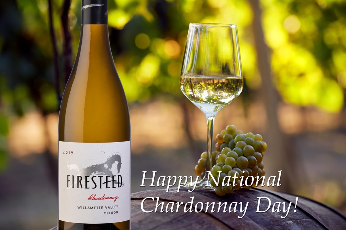 The new 2019 Firesteed Chardonnay has been released just in time for National Chardonnay Day! Available now on our website, it's a perfect pairing for the holiday weekend...cheers! bit.ly/2ZkpoqA
