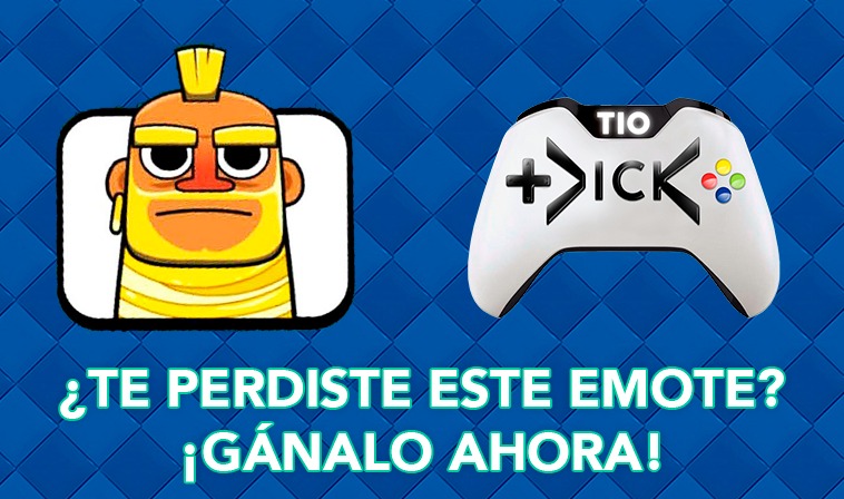 ¿No conseguiste el emote del monta dorado cuando estuvo en la tienda? ¡TE LO REGALO!

Pero no será fácil, solo tengo 10 y debes demostrar ser digno:

- Juega mi torneo el sábado 23 de mayo a las 7pm🇲🇽 en vivo por bit.ly/3bTym0H
- Queda TOP 10 y el emote será tuyo! 🤩
