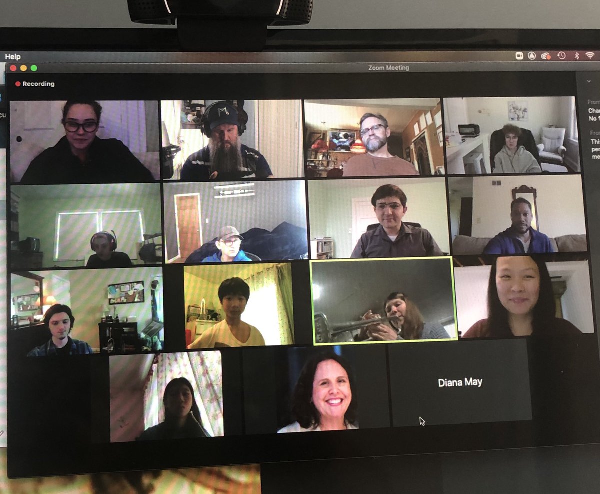 This afternoon <a href="/jj_wyetzner/">JJ Wyetzner</a> (23’), Zach Lanton (22’), Kate McNamara (22’) and Neil Rao (22’) performed at a brass masterclass given by the <a href="/NJSymphony/">New Jersey Symphony</a> Orchestra.  We appreciate all the amazing lessons that we learned today by their amazing musicians. Congratulations!