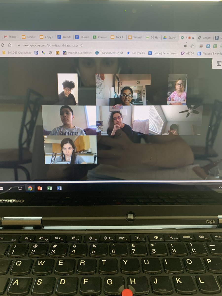 Today I got the chance to meet with three different book club groups. I loved hearing my students engage with each other the way they did when we were back in the classroom. <a href="/sussman_howard/">Howard Sussman</a> <a href="/EllianEydis/">Ellian Eydis</a> #bookclubs #5thgrade #cougarcountry #63success